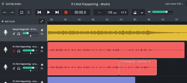 it's not happening drums