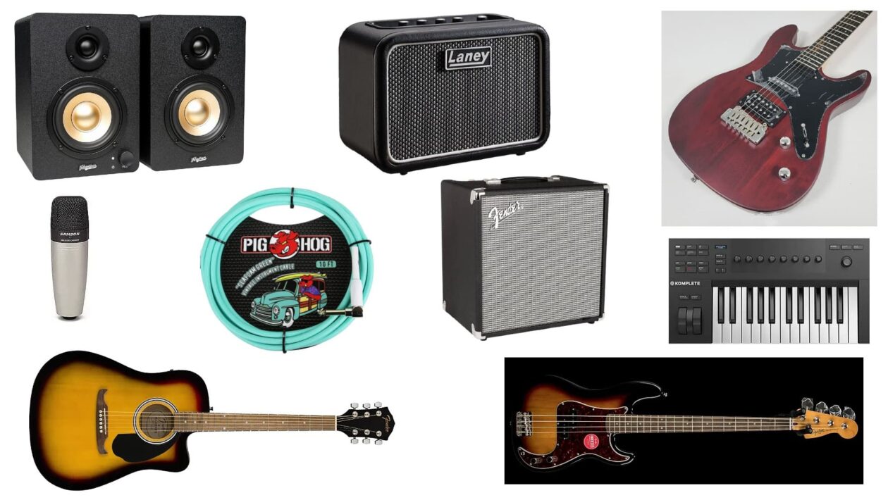 photos of gear on black friday deal on reverb 2022